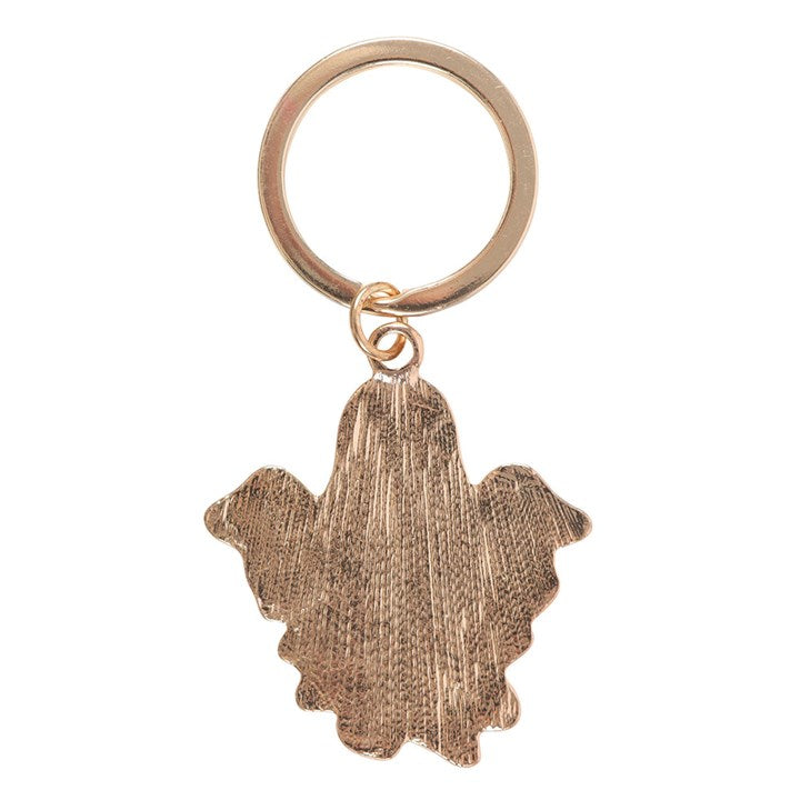 Spooky Season Groovy Ghost Keyring - Keyrings - Inspired Creative Gifts