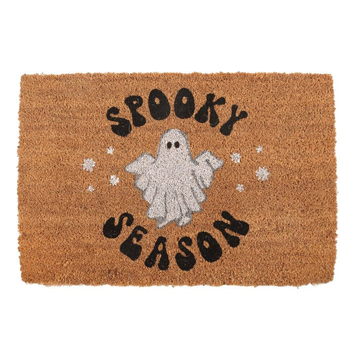 Natural Spooky Season Ghost Doormat - Garden Accessories - Inspired Creative Gifts