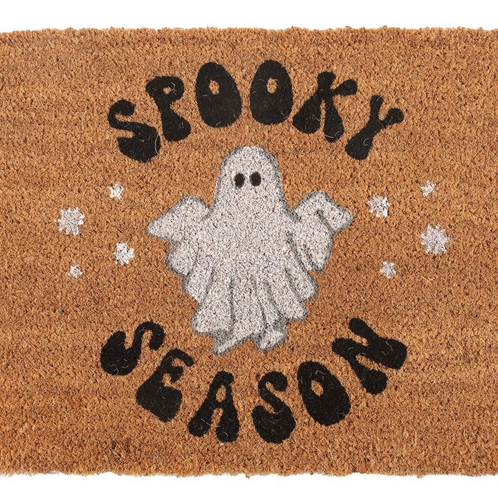 Natural Spooky Season Ghost Doormat - Garden Accessories - Inspired Creative Gifts
