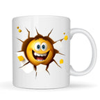 Happy Face Breakout Mug Gift | Ceramics | Inspired Creative Gifts