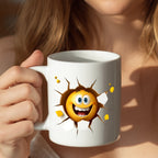Happy Face Breakout Mug Gift | Ceramics | Inspired Creative Gifts
