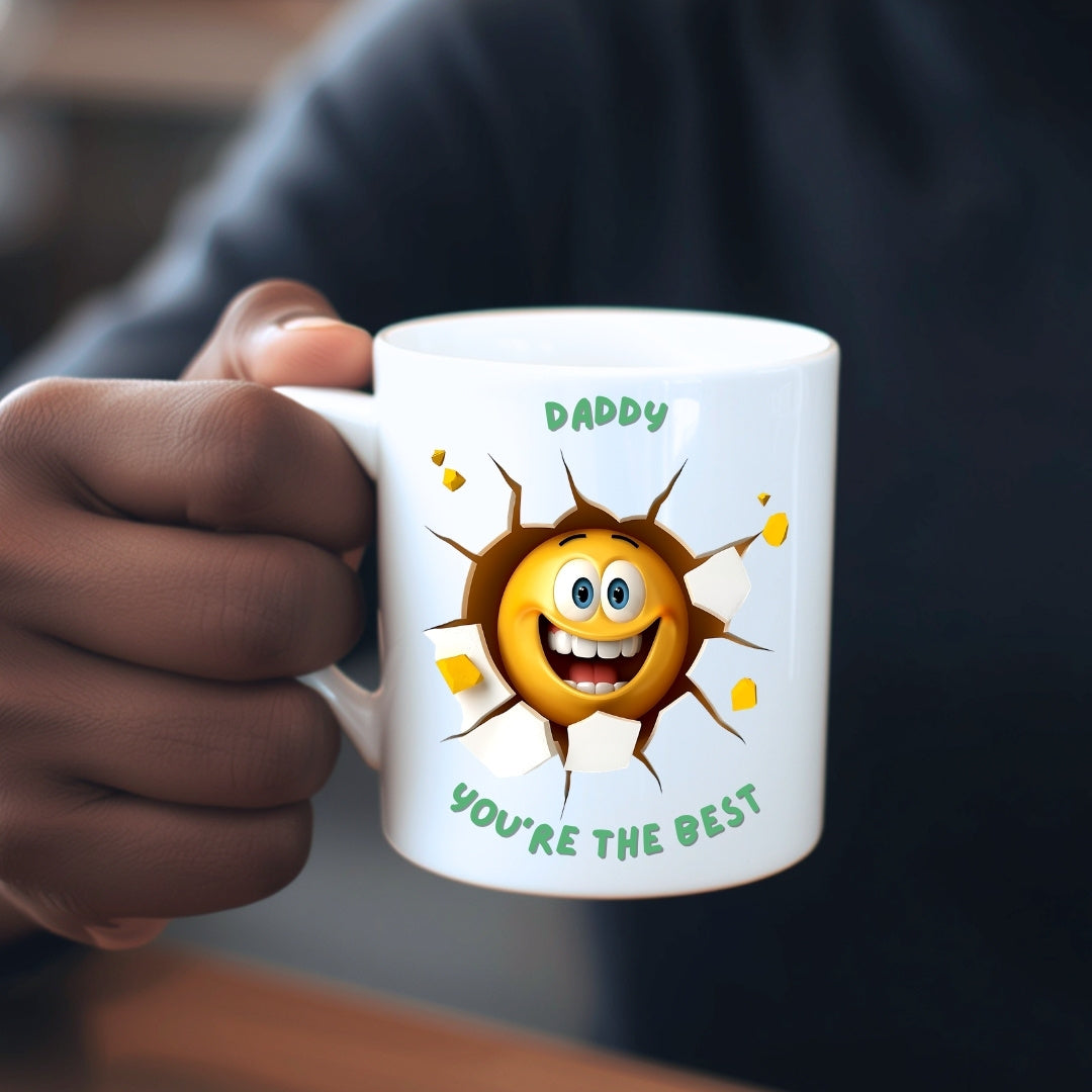 Happy Face Breakout Mug Gift | Ceramics | Inspired Creative Gifts