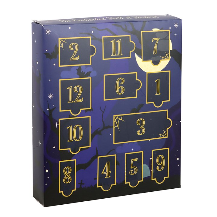 Shelf of Shadows 12-Day Halloween Advent Calendar - Ornaments - Inspired Creative Gifts