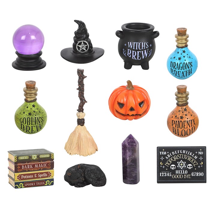 Shelf of Shadows 12-Day Halloween Advent Calendar - Ornaments - Inspired Creative Gifts