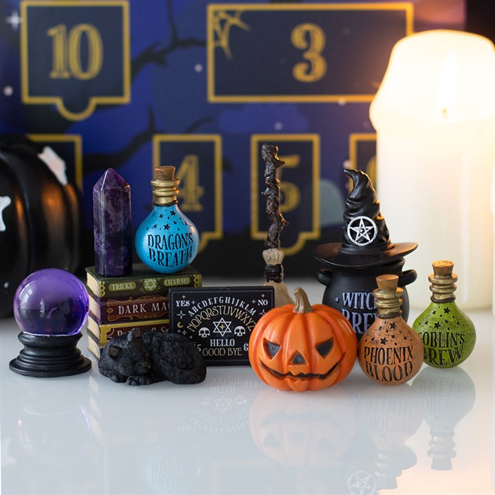 Shelf of Shadows 12-Day Halloween Advent Calendar - Ornaments - Inspired Creative Gifts