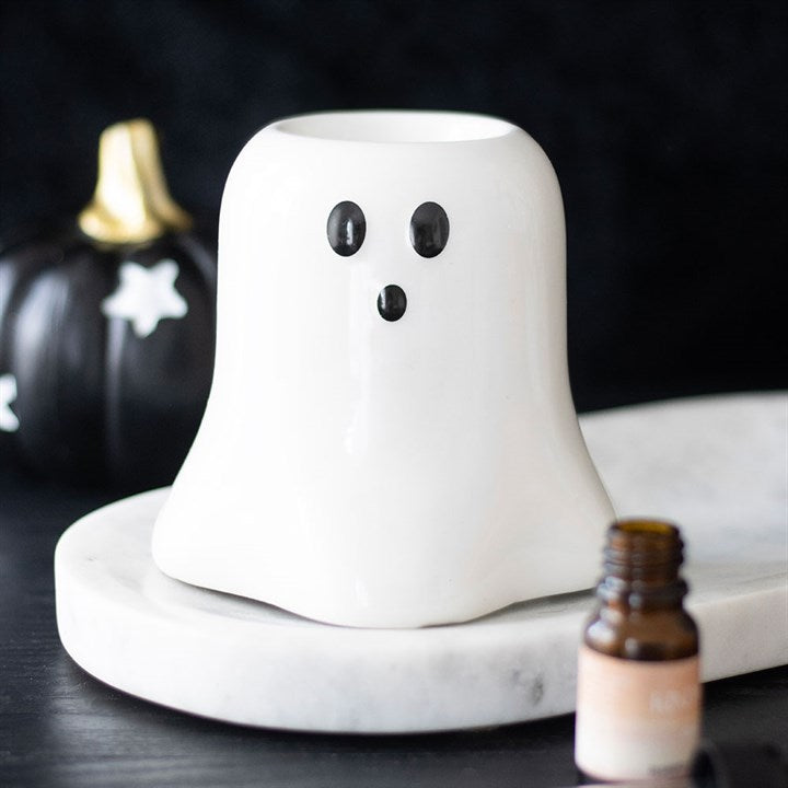 Hey Boo Ghost Oil Burner and Wax Warmer - Oil Burner - Inspired Creative Gifts