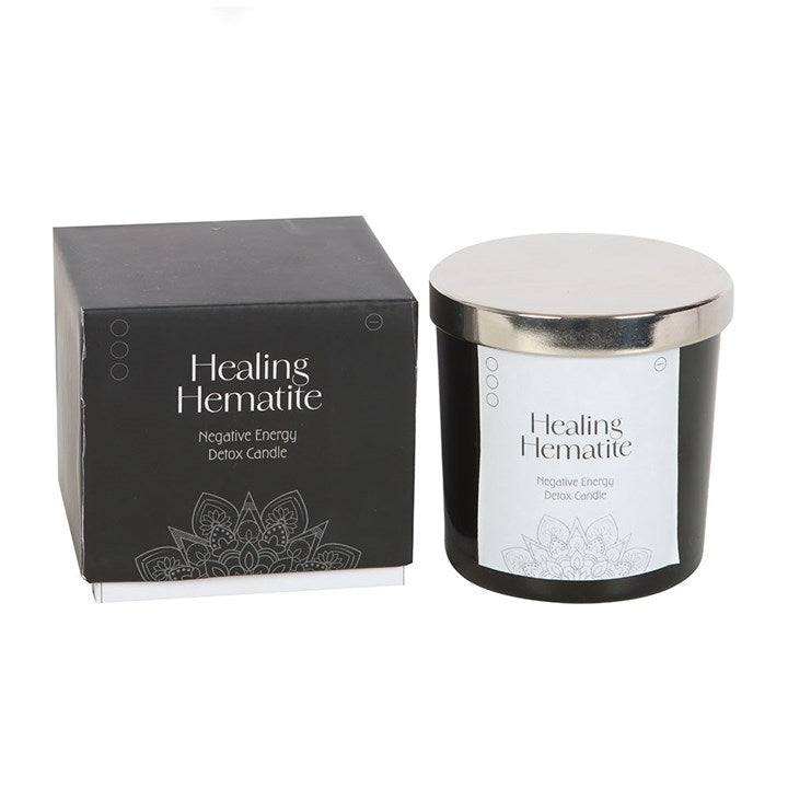 Healing Hematite Detox Candle - Candles - Inspired Creative Gifts