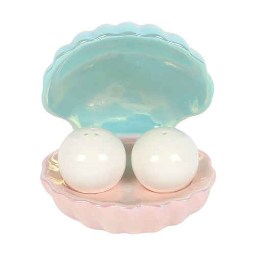 Clam Shell Salt and Pepper Shakers | Salt and Pepper Shackers | Inspired Creative Gifts