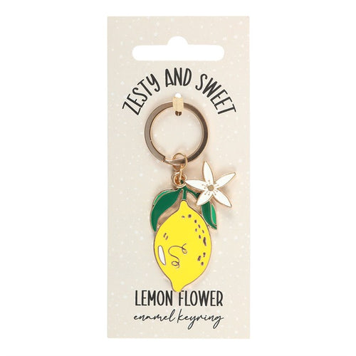 Lemon Flower Keyring | Inspired Creative Gifts