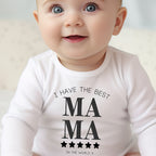 I Have the Best Mama Baby Outfit: Bib, Vest, Baby Grow
