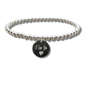 I Love You Disc Bracelet with Heart Symbol for Women