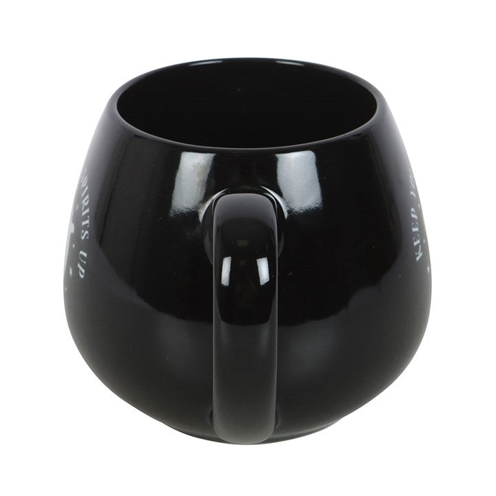 Keep Your Spirits Up Rounded Ghost Mug - Mugs - Inspired Creative Gifts