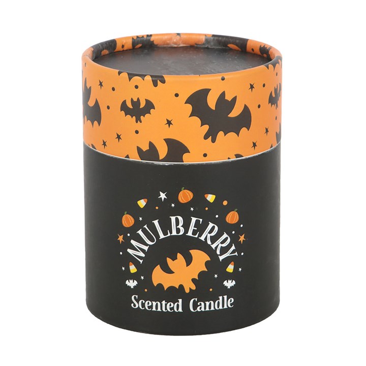 Bat Print Mulberry Candle - Candles - Inspired Creative Gifts