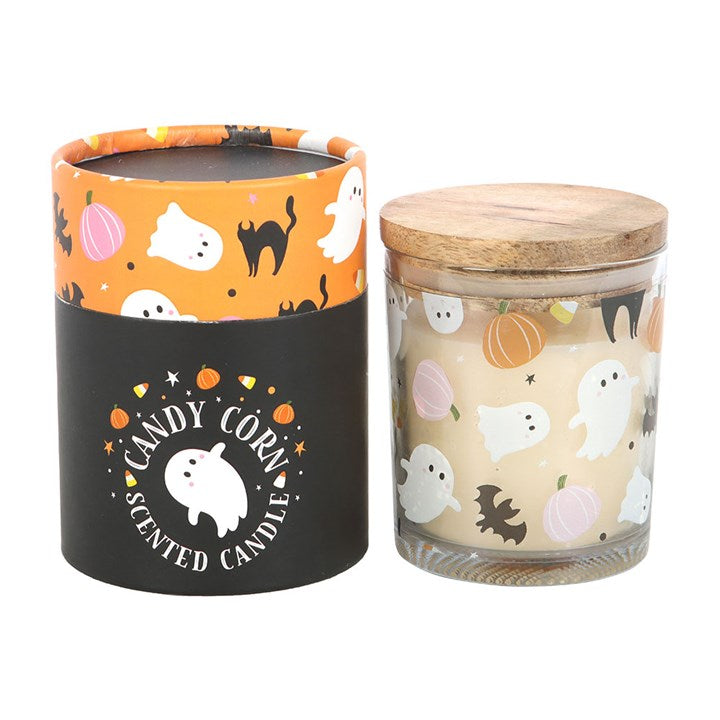 Sweet and Spooky Candy Corn Candle - Candles - Inspired Creative Gifts