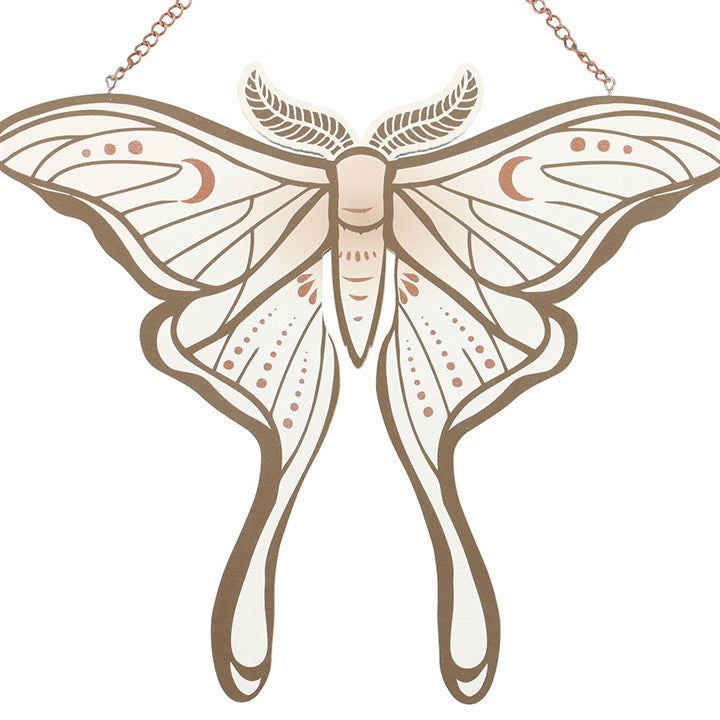 Luna Moth Hanging Sign - Sign - Inspired Creative Gifts