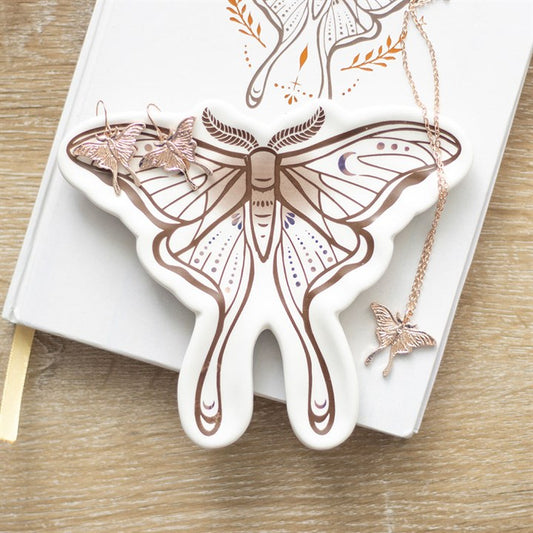 Luna Moth Trinket Dish - Inspired Creative Gifts