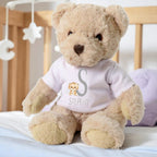 Personalised Luxury Teddy Bear with Little Tiger Name T-Shirt | Baby Gifts | Inspired Creative Gifts