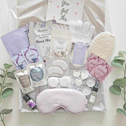 LUXURY RELAXATION PAMPER BOX | CARE PACKAGE | Inspired Creative Gifts