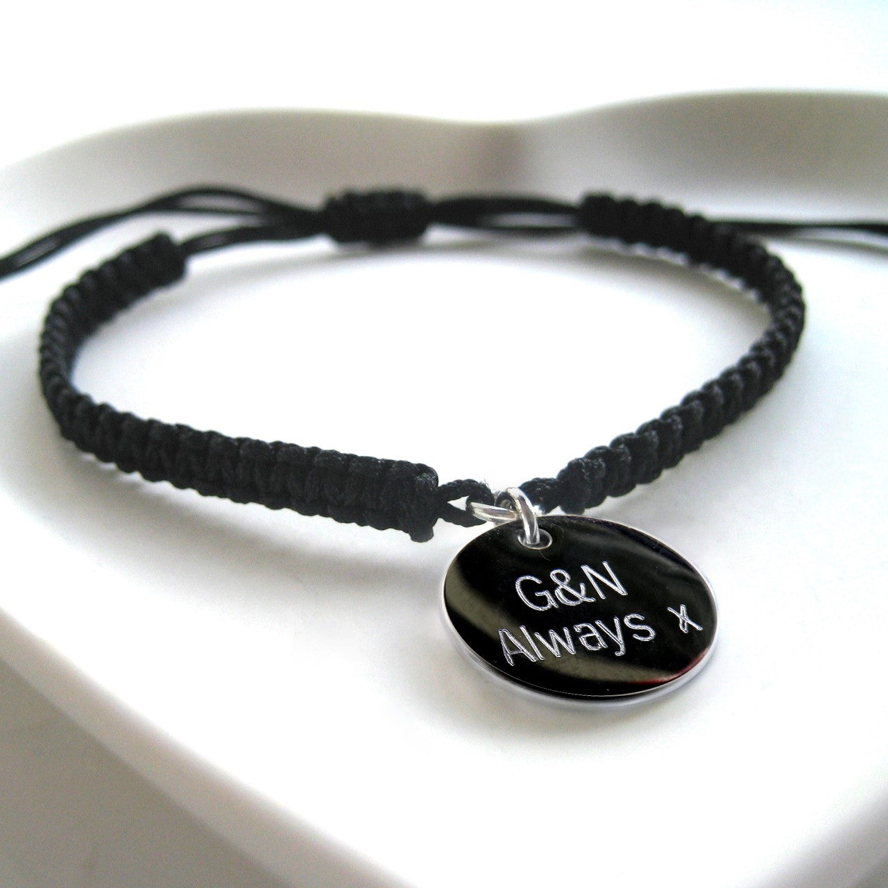 Personalised Men's Friendship Bracelet