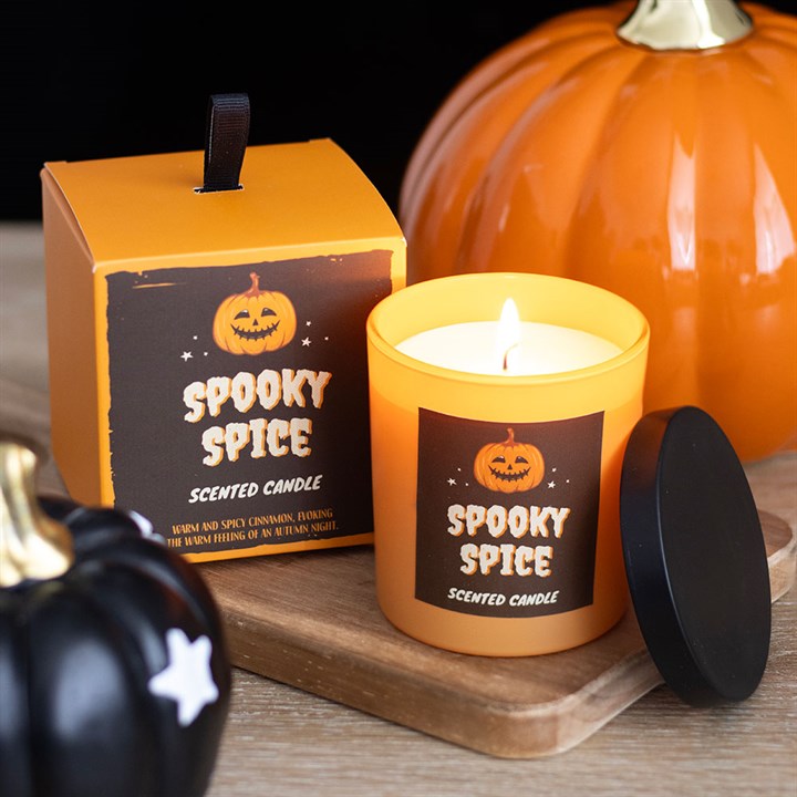 Spooky Spice Cinnamon Candle - Candles - Inspired Creative Gifts