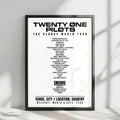 twenty one pilots Setlist Poster - Olympiahalle, Munich - April 27th, 2025