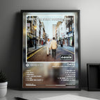 Oasis - What's the Story Morning Glory - Album Cover Poster with Full Tracklist