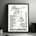 Panic! at the Disco Setlist Poster - AO Arena, Manchester - March 10th, 2023