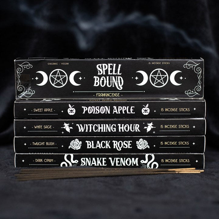 Set of 6 Midnight Ritual Incense Sticks - Incense Sticks & Cones - Inspired Creative Gifts