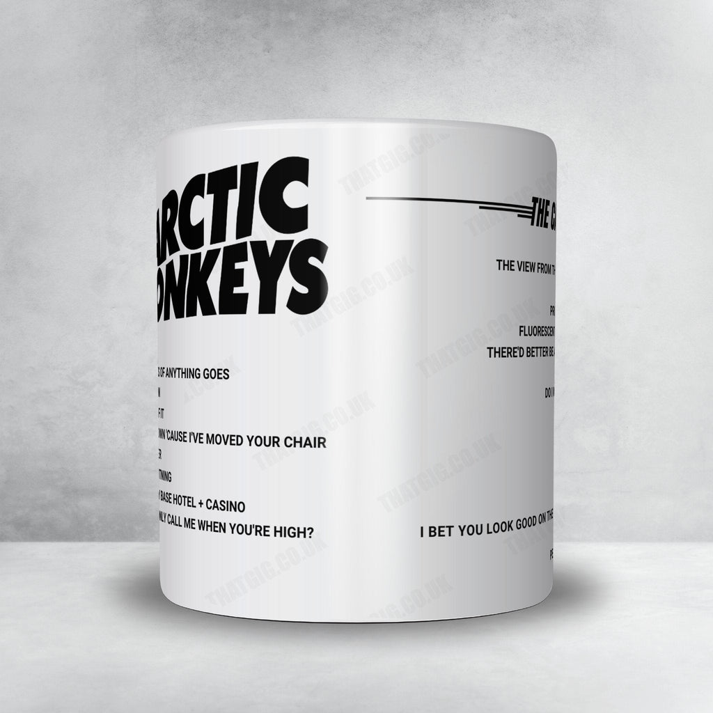 Arctic Monkeys Setlist Mug - Port of Burgas, Burgas - August 12th, 2022