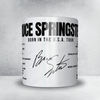 Bruce Springsteen Setlist Mug - Birmingham-Jefferson Civic Center Coliseum, Birmingham - December 6th, 1984