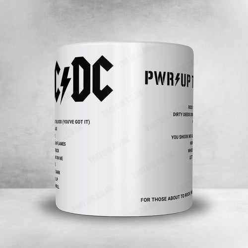 AC/DC Setlist Mug - Ernst Happel Stadion, Vienna - June 26th, 2024