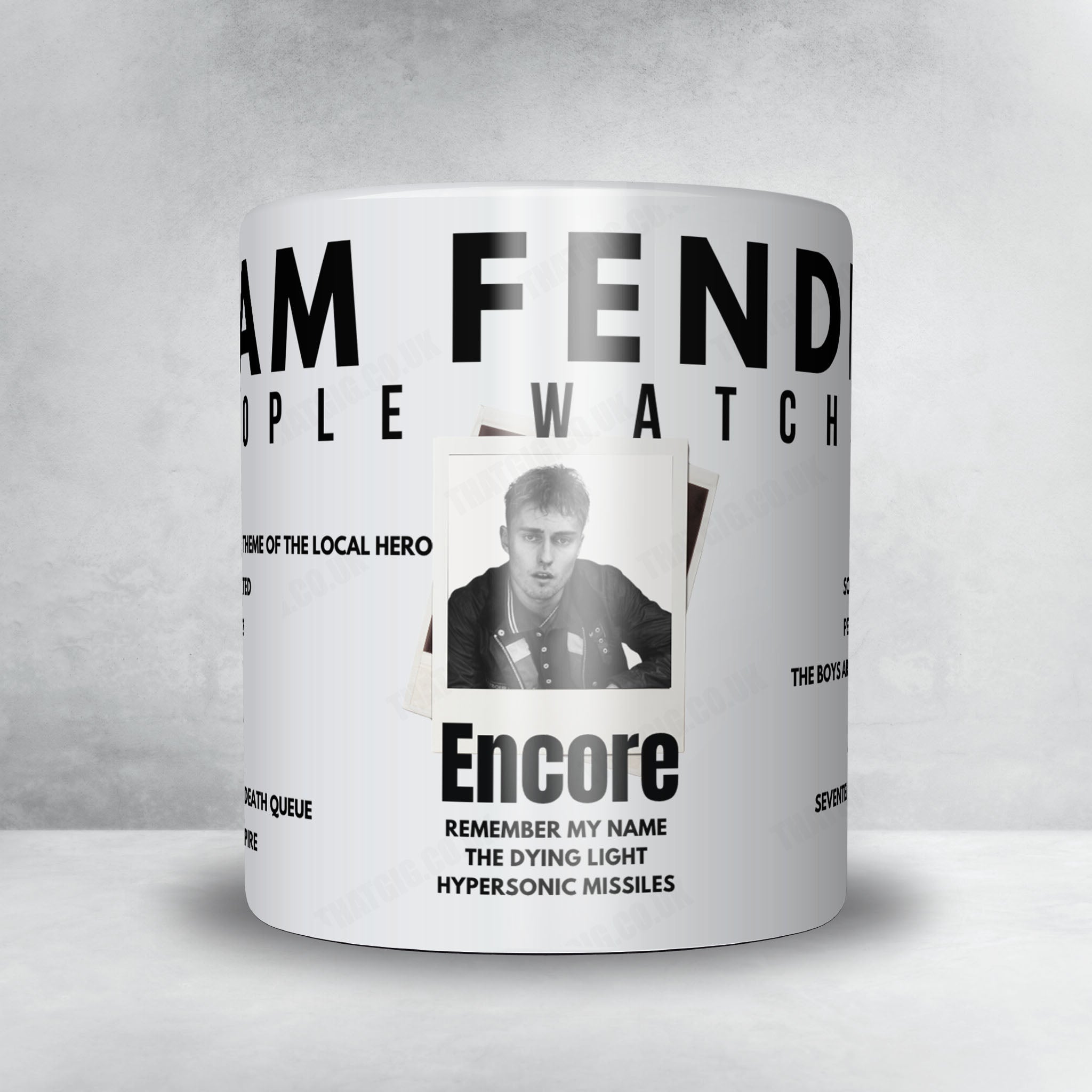 Sam Fender Setlist Mug - Zenith, Munich - March 12th, 2025