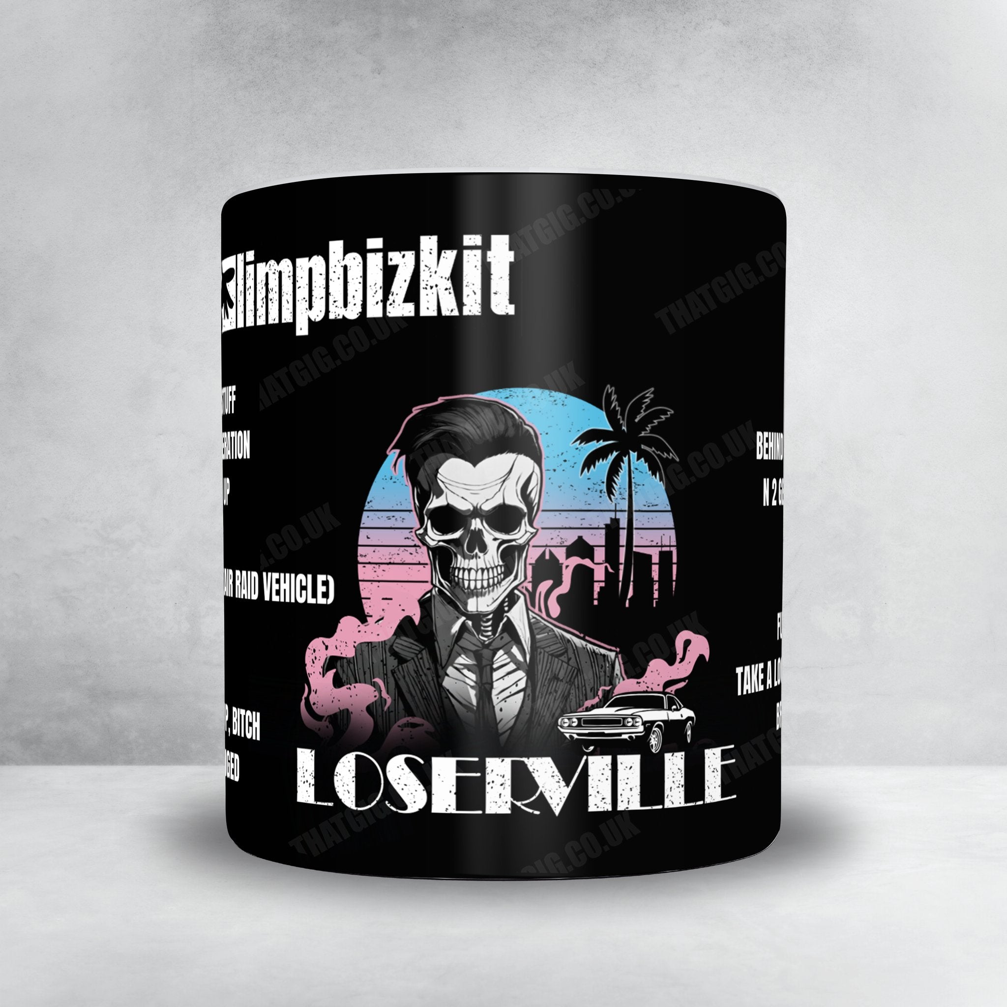 Limp Bizkit Setlist Mug - Xfinity Center, Mansfield, MA, USA - July 31st, 2024