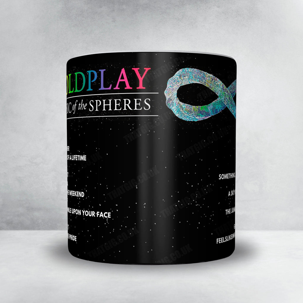 Coldplay Setlist Mug - Wembley Stadium, London - August 26th, 2025