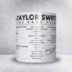 Taylor Swift Setlist Mug - Anfield, Liverpool, June 14th, 2024