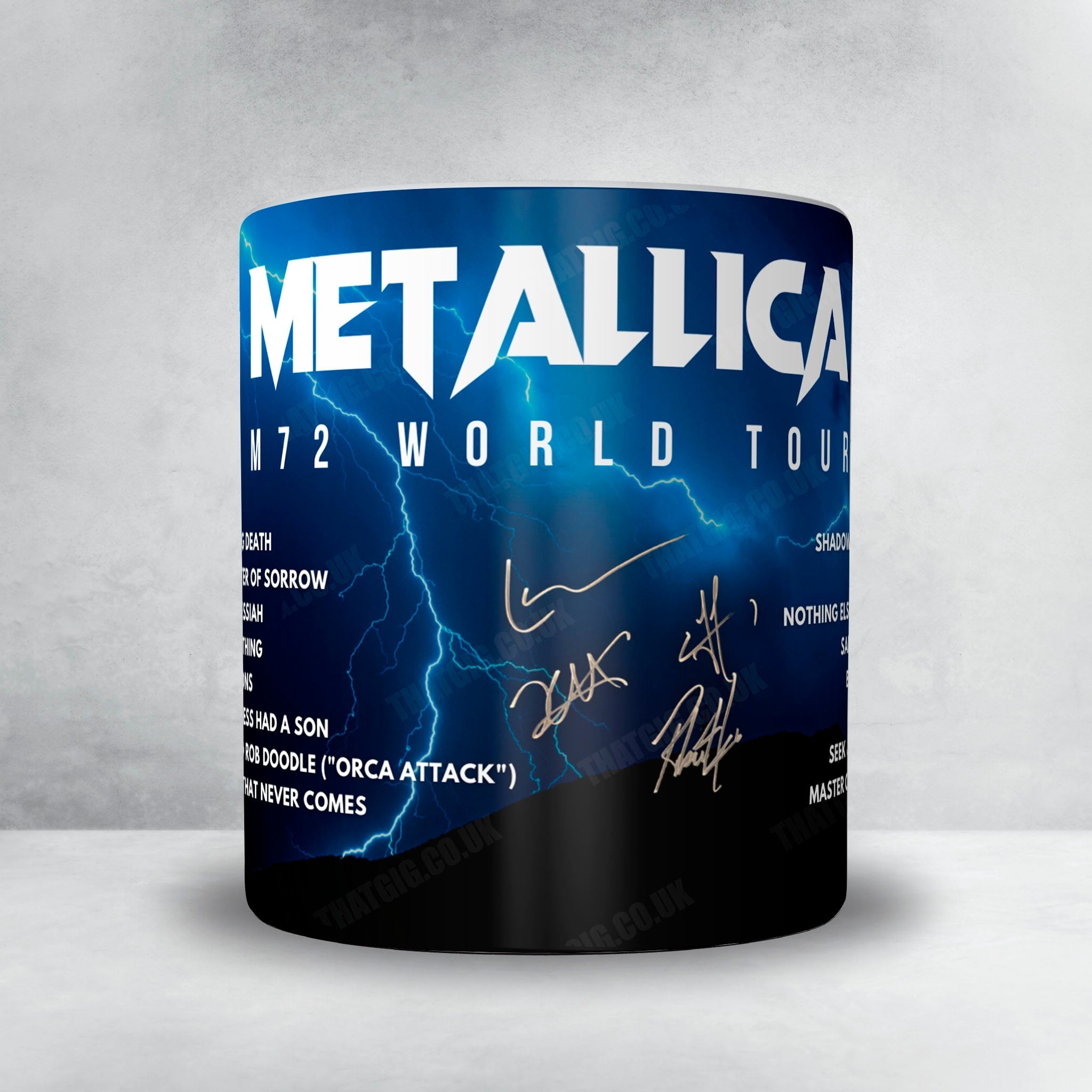 Metallica Setlist Mug - Volksparkstadion, Hamburg - May 28th, 2023