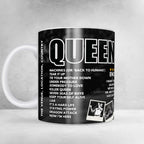 Queen Setlist Mug - Palais Omnisports de Paris-Bercy, Paris - September 18th, 1984