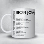 Bon Jovi Setlist Poster - Moody Center, Austin - April 23rd, 2022