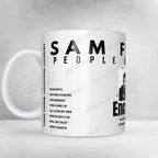 Sam Fender Setlist Mug - Watergate Bay, Newquay - August 10th, 2024