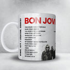 Bon Jovi Setlist Poster - Viejas Arena, San Diego - March 5th, 2017