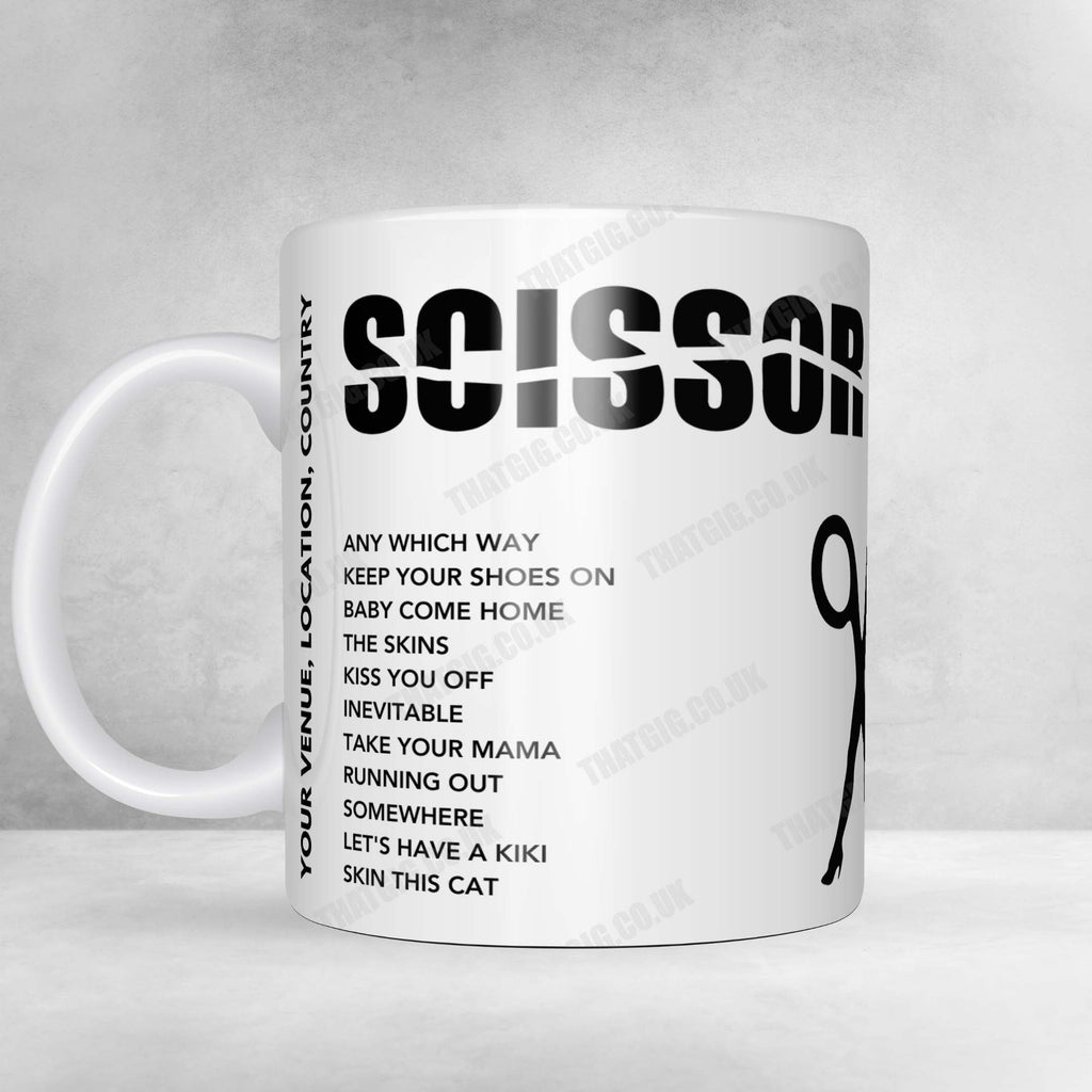 Scissor Sisters Setlist Poster - The O2 Arena, London - May 23rd, 2025