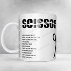 Scissor Sisters Setlist Poster - The O2 Arena, London - May 23rd, 2025