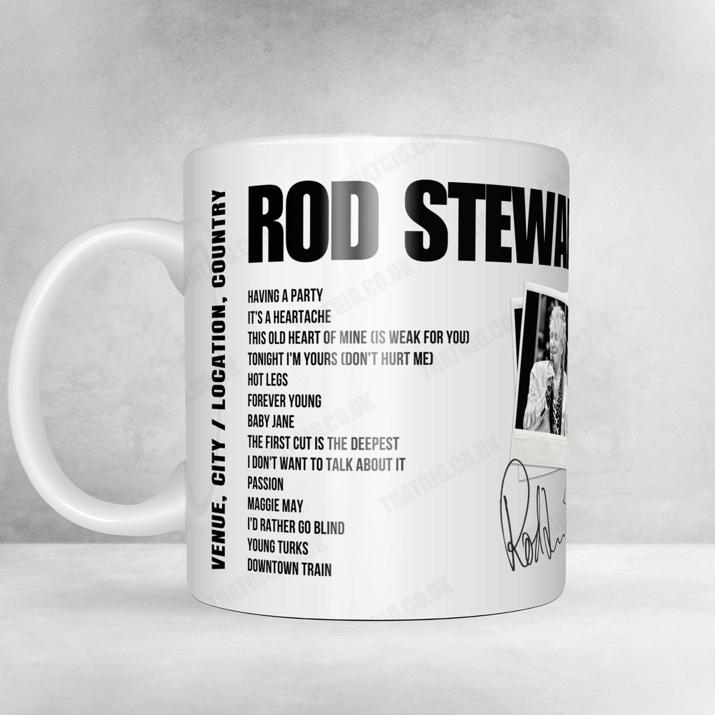 Rod Stewart Setlist Poster - Huntington Bank Field, Cleveland, OH, USA - September 13th, 2024