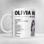 Olivia Rodrigo Setlist Poster - Rod Laver Arena, Melbourne - October 9th, 2024