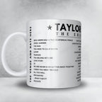 Taylor Swift Setlist Poster - Acrisure Stadium, Pittsburgh - June 16th, 2023