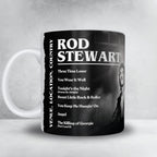 Rod Stewart Setlist Mug - Olympia Grand Hall, London, England - December 28th, 1978