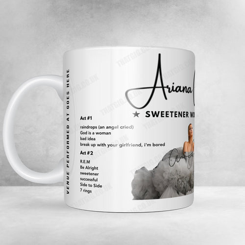 Ariana Grande Setlist Poster - Genting Arena, Birmingham - May 18th, 2017 | Setlist Poster | Inspired Creative Gifts
