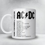 AC/DC Setlist Mug - BB&T Center, Sunrise - August 30th, 2016
