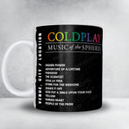 Coldplay Setlist Mug - Accor Stadium, Sydney - November 10th, 2024