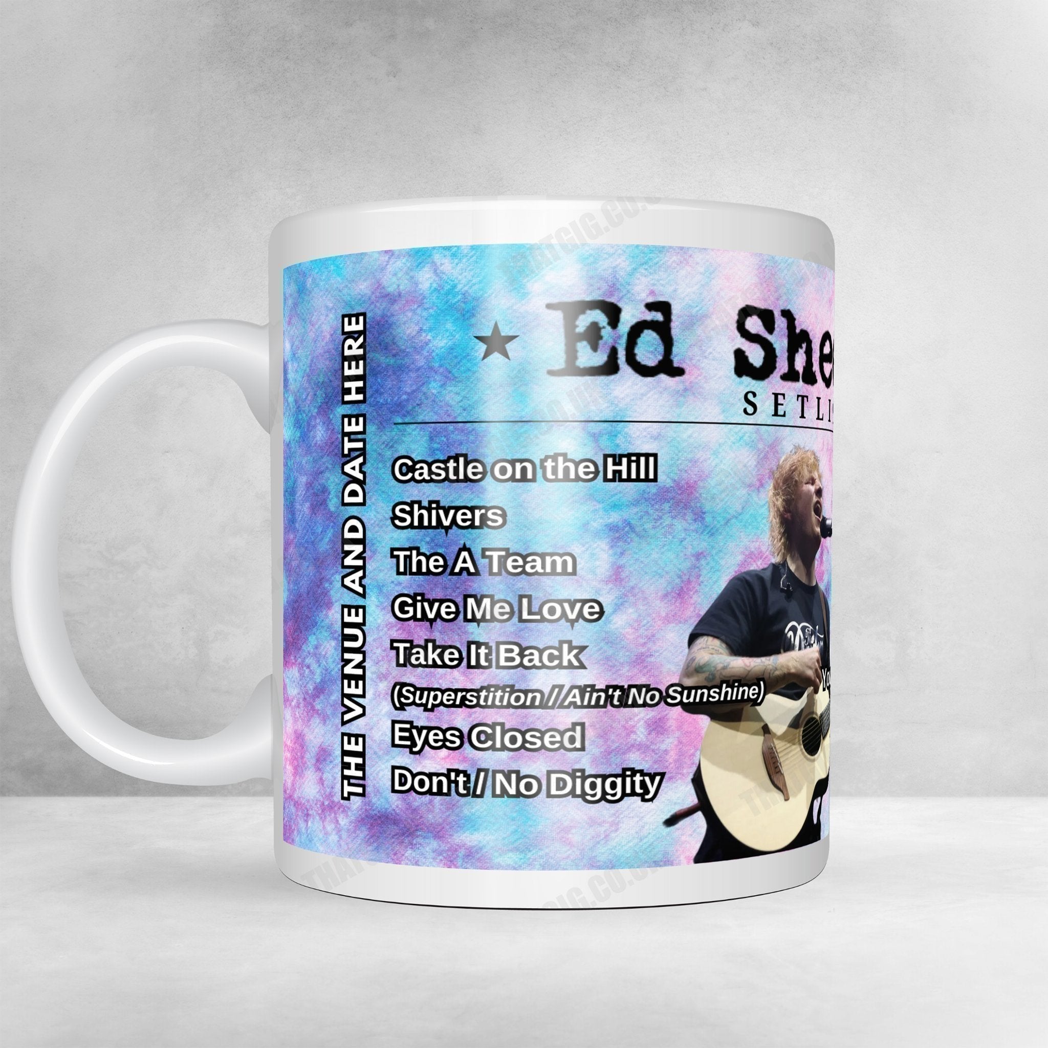 Ed Sheeran Setlist Poster - Stadium of Light - June 4th, 2022